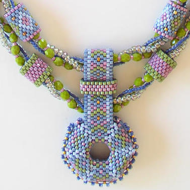Aurora Beaded Jewelry Necklace