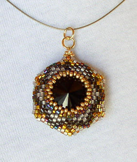 Reversible Bead Jewelry Pendant Series One